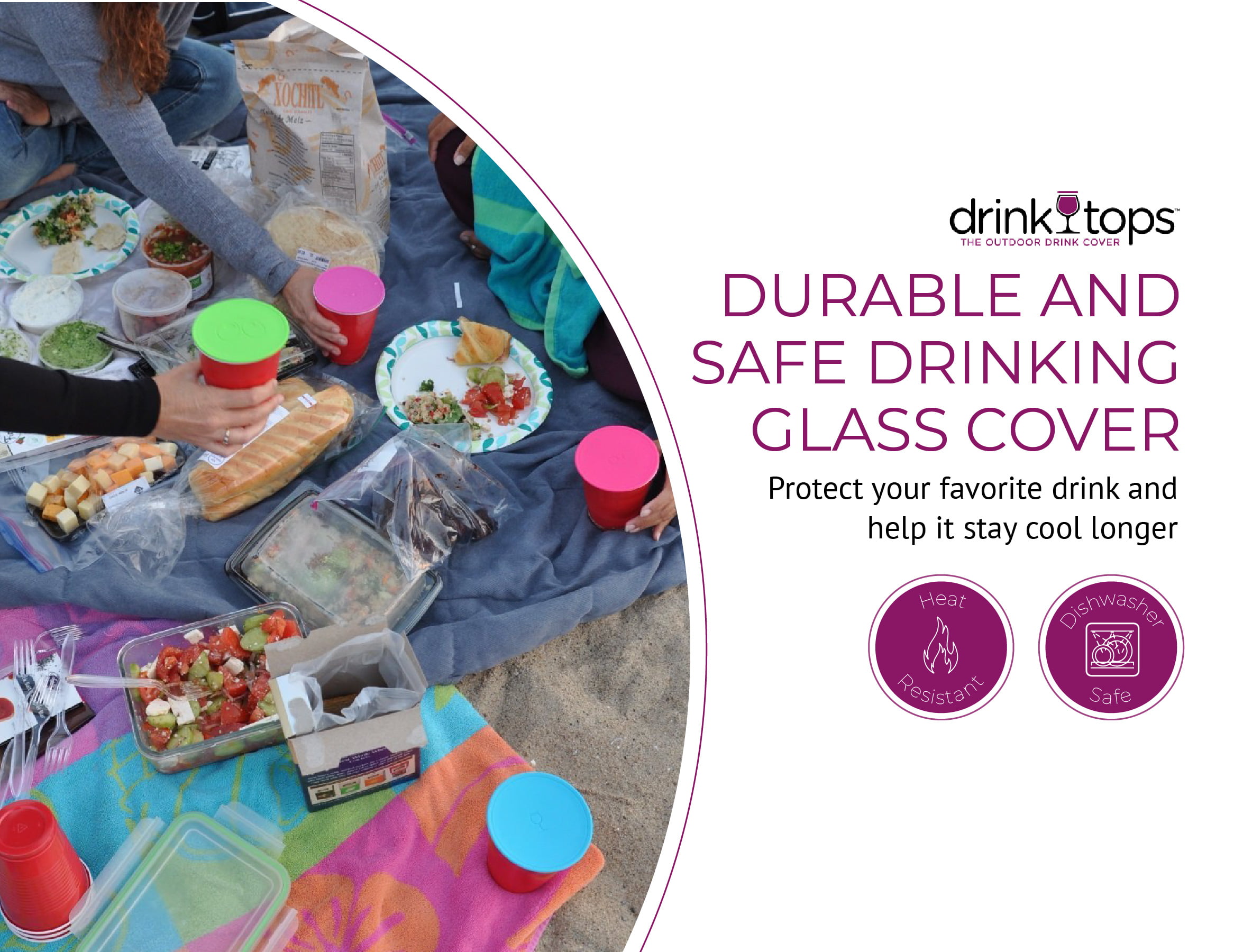 A nightcap #drinkcover is a #great way to #protect your #drinks! Code