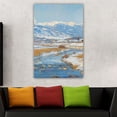 thumbnail image 5 of OWNSERIES Home Decor Winter Snow Scene Pattern Canvas Wall Art Paintings for Living Room - Canvas Framed Print Wall Artworks Ship From US Local Warehouse, 5 of 5