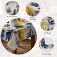 thumbnail image 5 of Yellow Floral Table Cloth Waterproof Tablecloths, Pastoral Pastel Blue Daisy Wildflower Tablecloth Dining Table Cover for Kitchen Party Tabletop Outdoor, Rectangle Tablecloth 60x102 Inch, 5 of 9