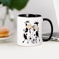 thumbnail image 3 of CafePress - Mooviestars Dancing Cows Mug - 11 oz Ceramic Mug - Novelty Coffee Tea Cup, 3 of 4