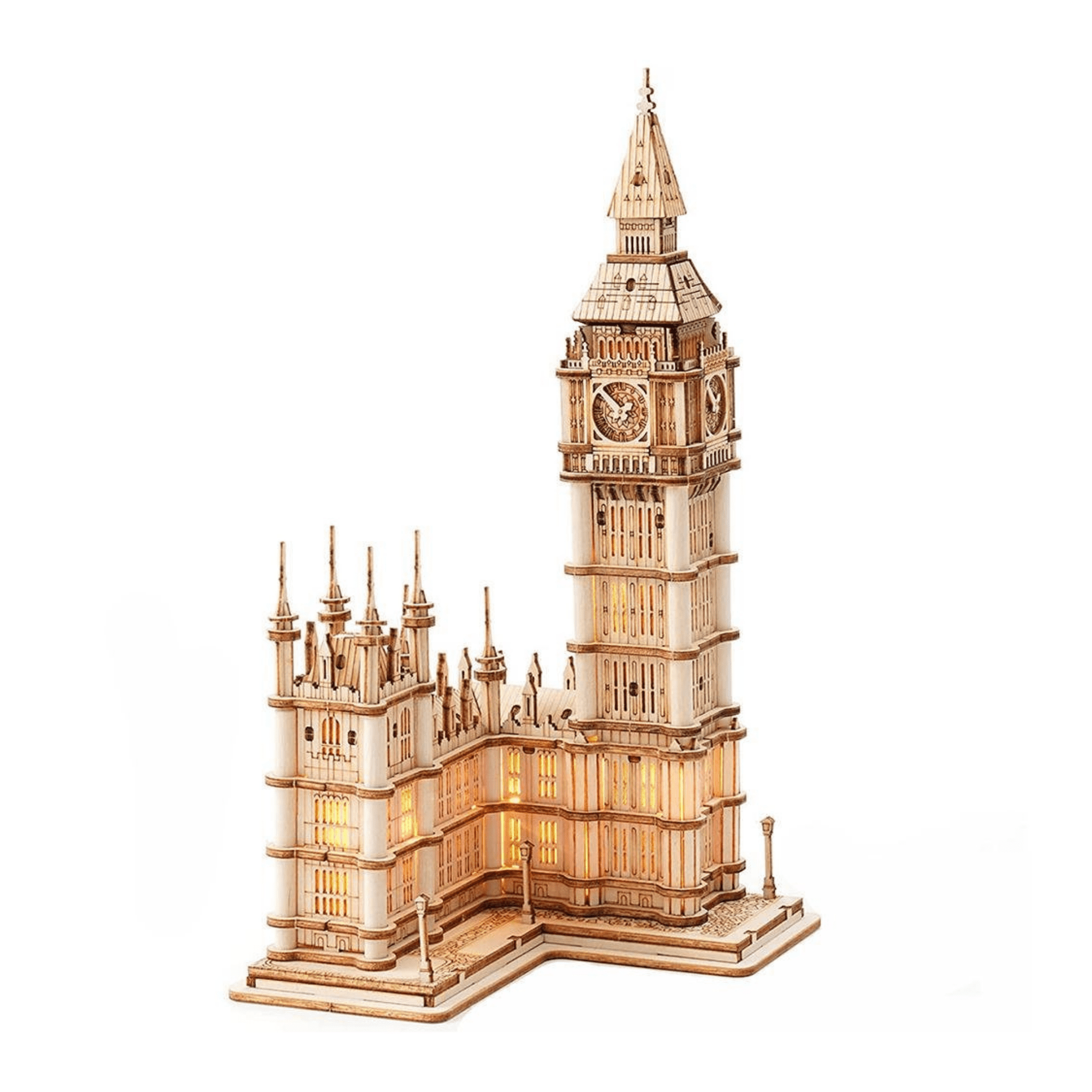 HandsCraft DIY 3D Wood Puzzle - Big Ben - 24pcs