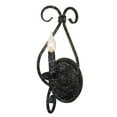 thumbnail image 6 of Meyda 153437 6 in. Olivia Wall Sconce, Graphite Pewter, 6 of 7