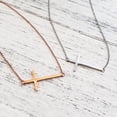 thumbnail image 6 of To My God Mother Mother's Day Gift, Gift for Her, Godmother's Day Gift, Godmother's Gift for Mother's Day, Godmother's Day Necklace and Card[Silver CrossBlue-Orange Gradient, 6 of 6