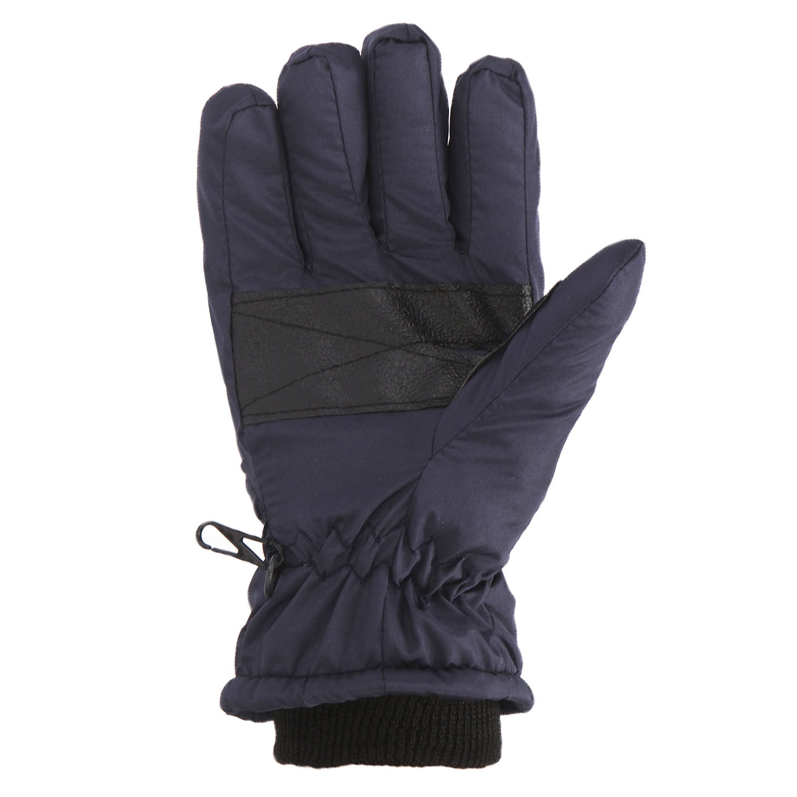 Winter Leather Gloves For Kids Boys Girls（4-8 years old) Snow Windproof Waterproof Mittens Outdoor Sports Skiing Riding Warm for Gifts