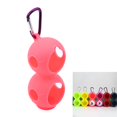 thumbnail image 3 of Naiovety Nuevo juego de pelotas de silicona para golf, 2 piezas, accesorios de golf, cubierta protectora de silicona para golf Golf No. 4 Naiovety OD009362-04, 3 of 6
