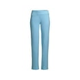 thumbnail image 2 of Lands' End Women's Starfish Mid Rise Straight Leg Elastic Waist Pull On Pants, 2 of 2