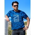 thumbnail image 2 of Touch Of Hands Techno Style Tie Dye Crystal Men -Image by Shutterstock, Male Small, 2 of 4