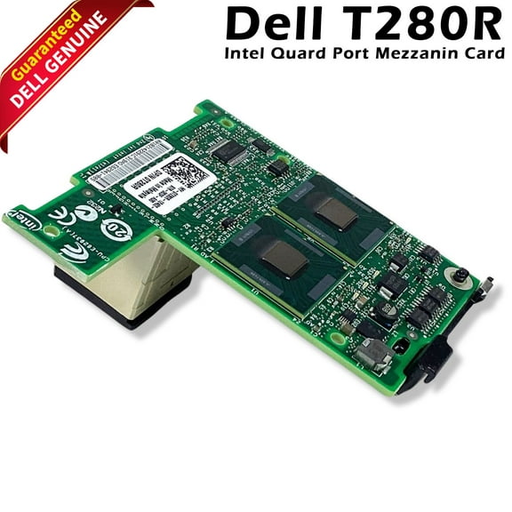 Dell PowerEdge Mezzanine Card Adapter Power Vault Server Quad Port 1GB NIC T280R - New