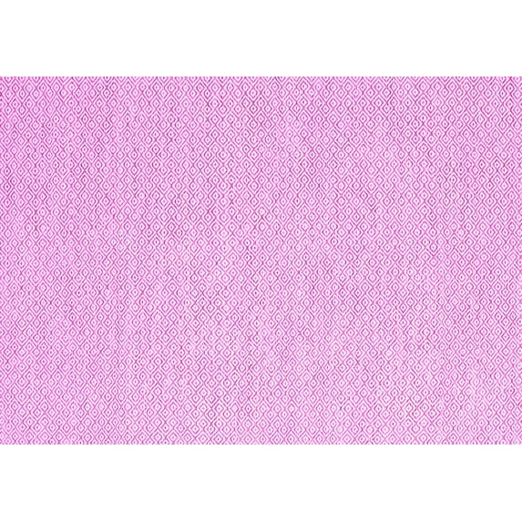 Ahgly Company Indoor Rectangle Solid Pink Modern Area Rugs, 5' x 8'