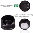 thumbnail image 3 of Wireless LED Floodlight for Indoor/Outdoor Use with Motion Sensor, Auto On/Off and Battery Powered Black [Energy Class A+++], 3 of 4