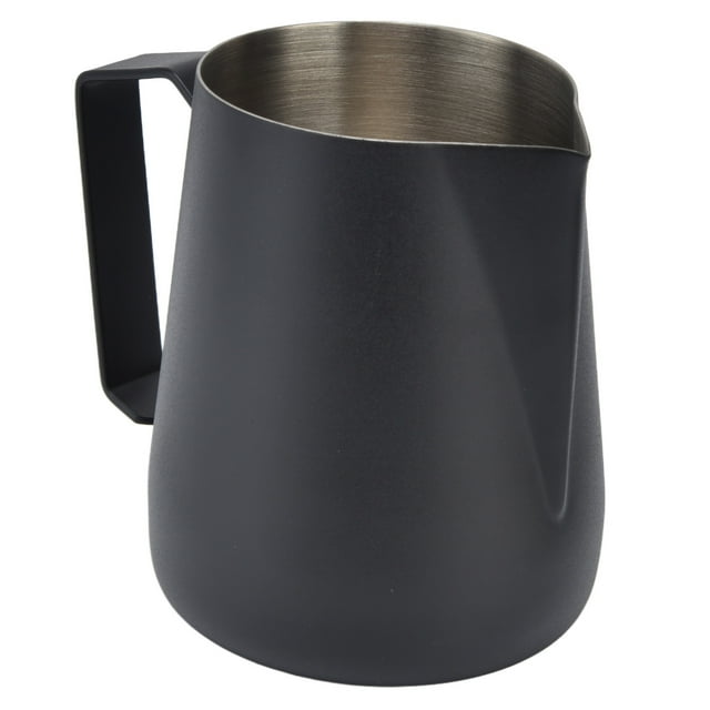 Milk Frothing Pitcher Milk Frother Cup Milk Frother Pitcher Frothing Pitcher Coffee Accessory Milk Frothing Pitcher Thickened Frother Cup 450ml With Pointed For Coffee Machine