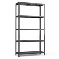 thumbnail image 1 of Costway 5-Tier Metal Shelving Unit Adjustable Heavy-Duty Utility Storage Rack Black, 1 of 9