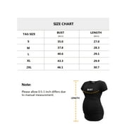Womens Short Sleeve Maternity Shirt Side Ruched Pregnancy Tunic T-Shirt 3-Pack
