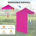 thumbnail image 4 of COOS BAY 5 Ft. W x 5 Ft. D Steel Outdoor Portable Canopy Tent with Sidewall, 4 of 8