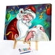 thumbnail image 2 of Cuadros Decorativos Santa Claus 50x40cm Pintura al óleo por números Imagen Pintura de bricolaje (M519) Wdftyju embutido en tela, 2 of 9