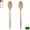 Brown*2, variant on Maple Wooden Spoons, Maple Wooden Spoons for Cooking, Comfort Grip Wooden Mixing Spoon, Long Handle Reusable, For Mixing Serving and Nonstick Pots
