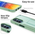thumbnail image 5 of ExoGuard For Moto G Stylus 5G 2022 Case, Phone Case with Screen Protector and Kickstand (Green), 5 of 7