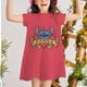 thumbnail image 2 of 2022, ropa para niños, niñas, verano, estampado de punto de Disney, vestido informal diario para niñas, Vestidos bonitos para niños de 2 a 12 años, 3T Gao Jinjia LED, 2 of 2