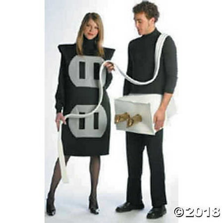Adult's Plug & Socket Couples Costumes