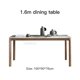 thumbnail image 1 of Modern Minimalist Kitchen Table Italian Simple Light Luxury Marble Dinning Table Restaurant Household Tavoli Da Pranzo Furniture My Lux Decor Round, 1 of 11