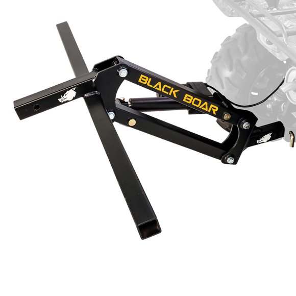 Black Boar 66000 Sturdy Steel ATV UTV Hitch Electric Implement Lift Attachment