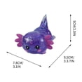 thumbnail image 3 of EGNMCR Colorful Sequined Squishyss Maltoses Salamander Funs Stress-relieving Toy Sculpting Fun, 3 of 6