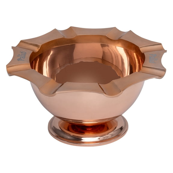 Palio Tazza Cigar Ashtray, Built in Stirrups, Copper