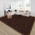 thumbnail image 3 of 6x9 Ft Brown Area Rug for Bedroom Living Room,Washable Soft Shaggy Fluffy Large Chocolate Rugs,Non Slip Fuzzy Furry no Shedding Thick Big Carpets for Nursey Kid Girl Boys Teen Home Chritmas Decor, 3 of 7