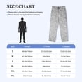 thumbnail image 4 of Logiee Silver Mosaic Print Pajama Pants for Men,Men’s Pajama Bottoms,Mens PJ Pants with Pockets & Button Fly-Small, 4 of 6