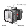 thumbnail image 1 of Reflector De Trabajo Superbrillante De 40W, Linterna Led Recargable Portátil De Doble Cabezal, Resistente Al Agua Para Camping, Trabajo Y Hogar Vogacara HA023860-00, 1 of 7