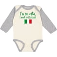thumbnail image 3 of Inktastic So Cute Italian Boys or Girls Long Sleeve Baby Bodysuit, 3 of 5