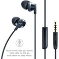 thumbnail image 2 of TCL Midnight Blue In-ear Headphones with Mic - ELIT100BL, 2 of 4