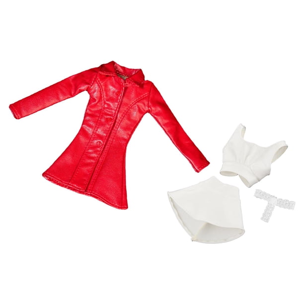 Chaqueta Mujer Escala,Cortavientos de longitud media con figura de acción de 12 pulgadas,Ropa de muñeca con chaqueta de cuero para mujer a escala 1/6,1:6 muñecas femeninas abrigo negro perfke Chaqueta Mujer Escala