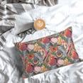 thumbnail image 5 of Pofeuu Tropical Fruit Print Polyester Microfiber Plush Pillowcases, Super Soft and Cozy Pillow Case Covers with Envelop Closure（Pillow core not included）-14"x20", 5 of 6