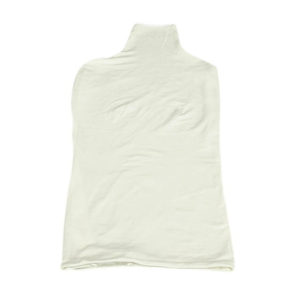 LeeQinersw Dress Form Cover Soft Mannequin Cloth for Fitting Tailoring Fashion Designer White Milk Silk