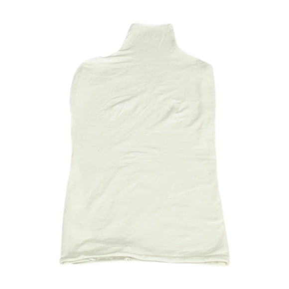 Funda de tela para maniquí, para modelos de ropa, diseñador de moda, drapeado Seda de leche blanca