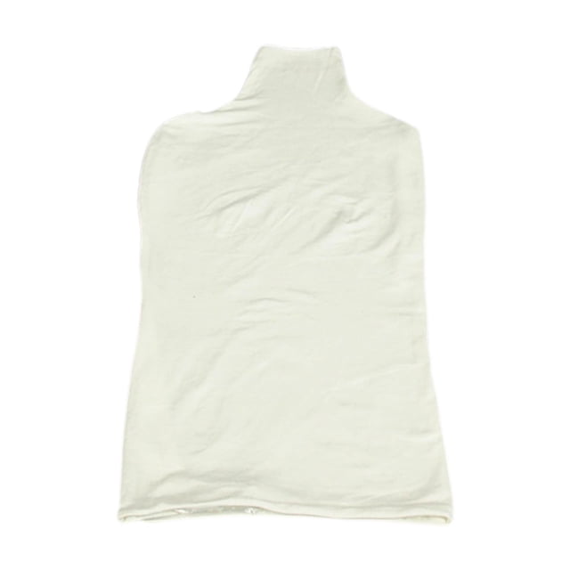 Accesorios para maniquíes femeninos Manga de maniquí Cubierta de maniquí para la parte superior del cuerpo Seda de leche blanca