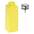 thumbnail image 3 of Uxcell 2 Pcs Alcohol Liquid Press Pumping Dispenser 500ML Nail Polish Remover Empty Bottle Yellow, 3 of 5