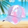 thumbnail image 2 of LEKODE Men Women Tie Dye Baseball Cap Vintage Adjustable Dad Hat Red One Size, 2 of 3