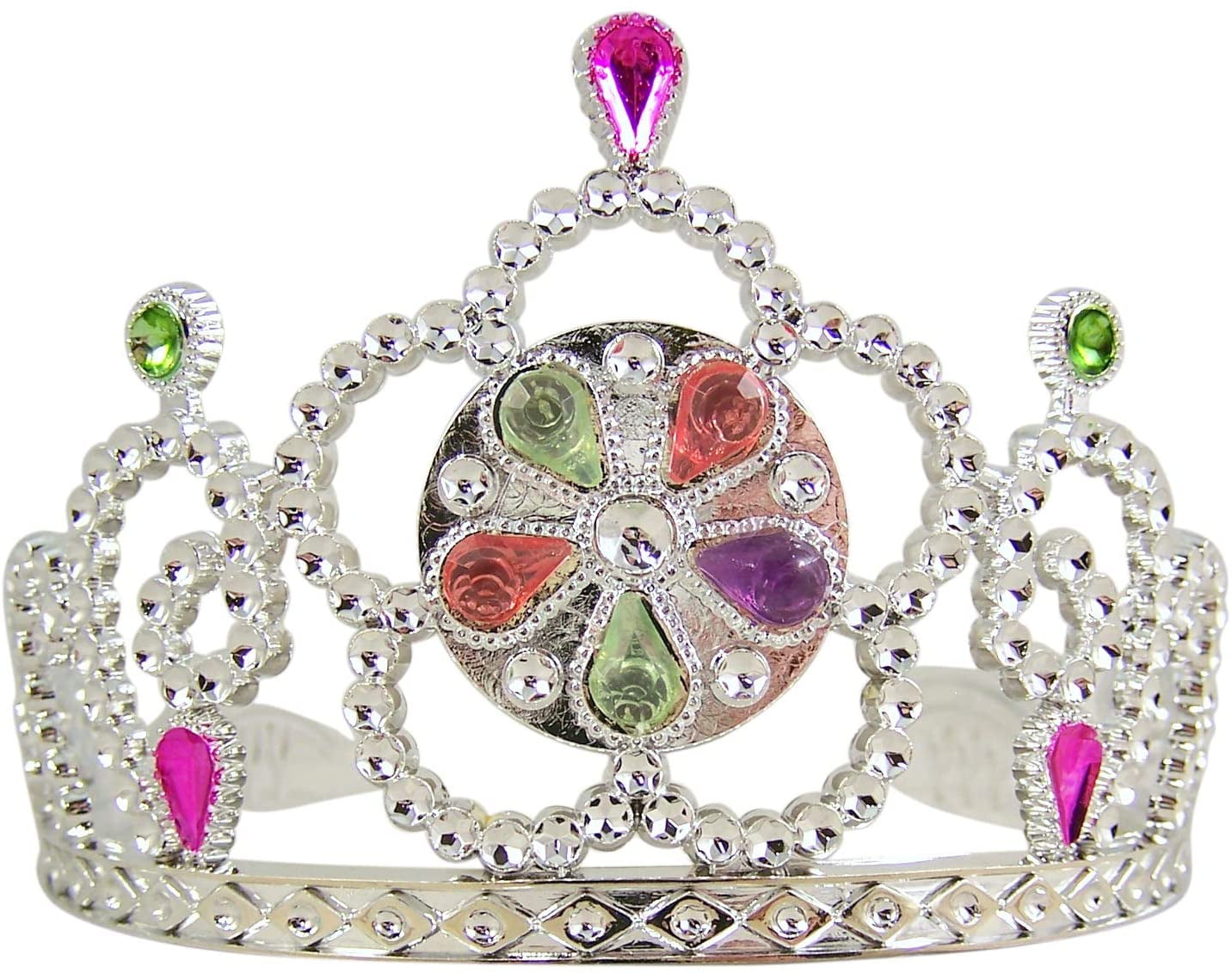 Light Up Tiaras LED Flashing Crown Headband Plastic Tiara Hair Hoop