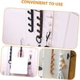 thumbnail image 2 of 3pcs Jacket Hooks Portable Garment Rack Wall Mounted Towel Holder Wall Hooks Key Holder Closet Hook Holder Overdoor Organizers Bedroom Door Towel Rack Nail-Free Hook Door Hook Hat, 2 of 5