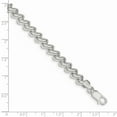 thumbnail image 4 of White Sterling Silver bracelet San Marco 7.5 in 7 mm, 4 of 4