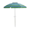 thumbnail image 2 of Beach Umbrella 6.5 ft with Carry Bag - UPF 50+ Sun Protection - Tilt Mechanism & Sand Anchor - Portable Beach Shade for Patio, Garden, Camping, 2 of 9
