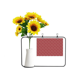 thumbnail image 1 of Tarjeta de bendición jarrón de girasol artificial decoracion Unbranded, 1 of 3