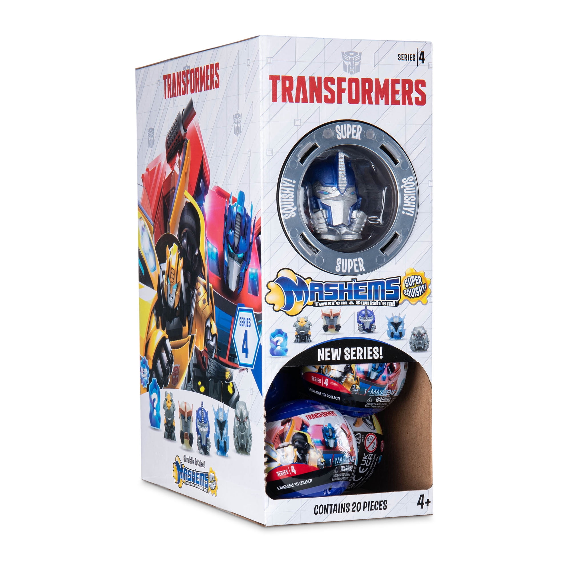 Mash'ems, Transformer Mashems Action Figure, Series 4, Children Ages 4 and up