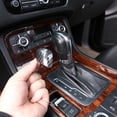 thumbnail image 2 of Adhesivo de decoración de Panel de perilla de engranaje de coche de fibra de carbono Real para Volkswagen VW Golf 5 6 7 GTI Passat B6 B7 MK6 MK7 CC Jetta POLO negro JAMW Sencillez, 2 of 5