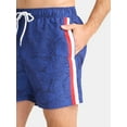 thumbnail image 5 of Way to Celebrate Men's & Big Men's Americana Swim Trunks, Sizes S-3XL, 5 of 6