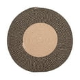 thumbnail image 2 of Tapis Rond en Jute, Style Nordique Rétro Réversible, Tapis Rond Fait Main, Tapis d'Accent pour Salon, Chambre, Couloir, 2 of 8