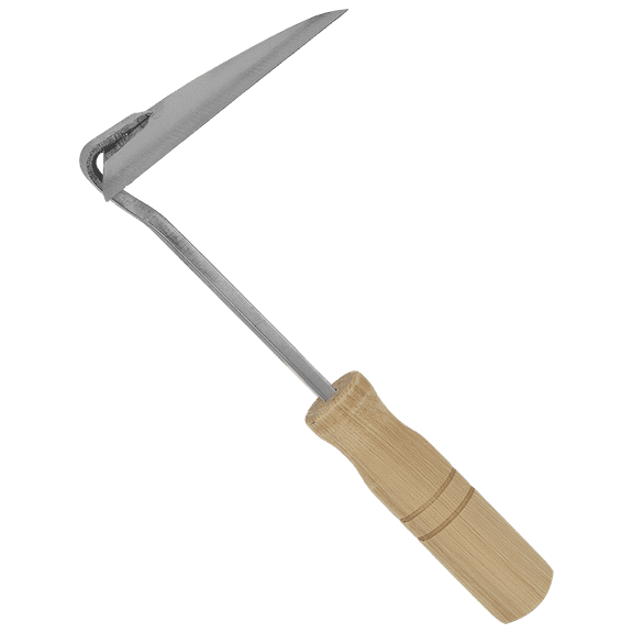 Zenport J6-13S Weeding Hoe, 10-Inch, Beige