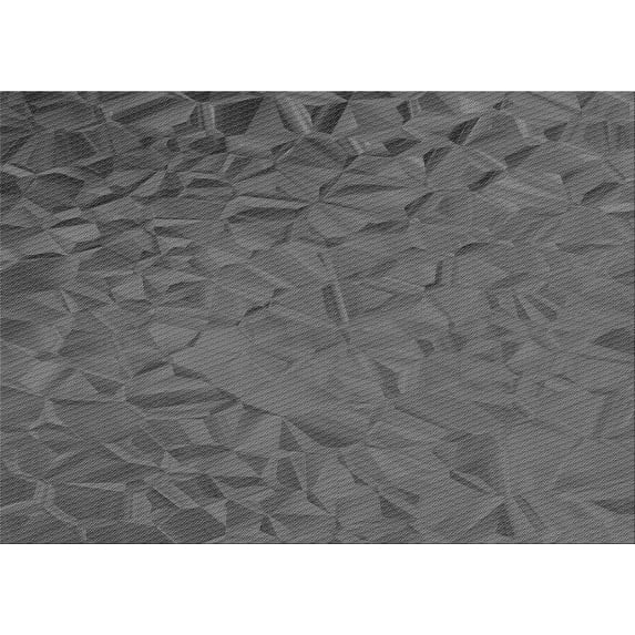 Ahgly Company Machine Washable Indoor Rectangle Transitional Gray Area Rugs, 8' x 12'